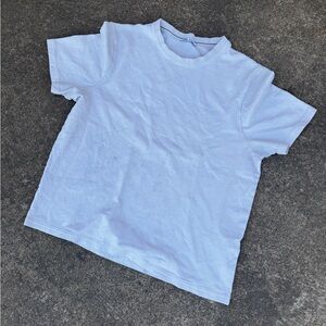 Zara Light weight soft White Short Sleeve Mens Tee size L